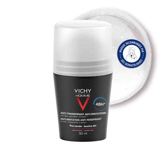 VICHY Déodorant Homme Anti-Transpirant Bille 50ml