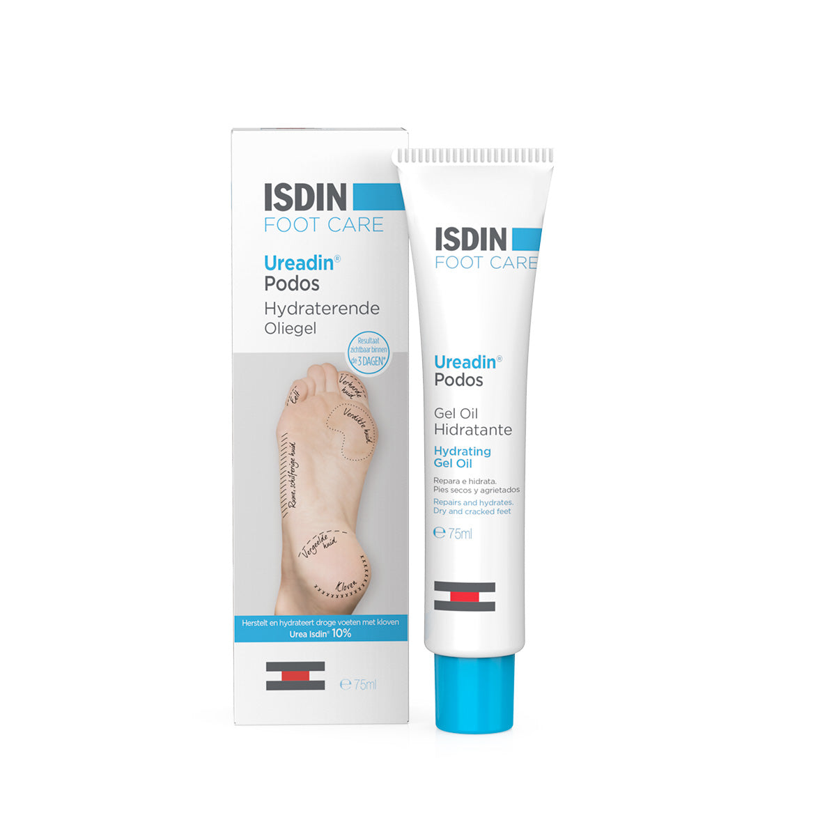 ISDIN UREADIN GEL HUILE PIEDS SECS 75ML