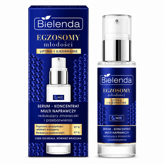 BIELENDA EGZOSOMY SERUM DE NUIT ANTI AGE ANTI TACHES REPARATEUR 30ML