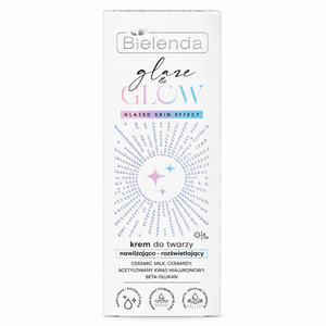 BIELENDA GLAZE & GLOW CREME HYDRATANTE ILLUMINATRICE EFFET PEAU GLACEE 50 ML