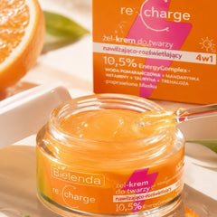 Gel-crème visage Bielenda Re:charge à l’orange