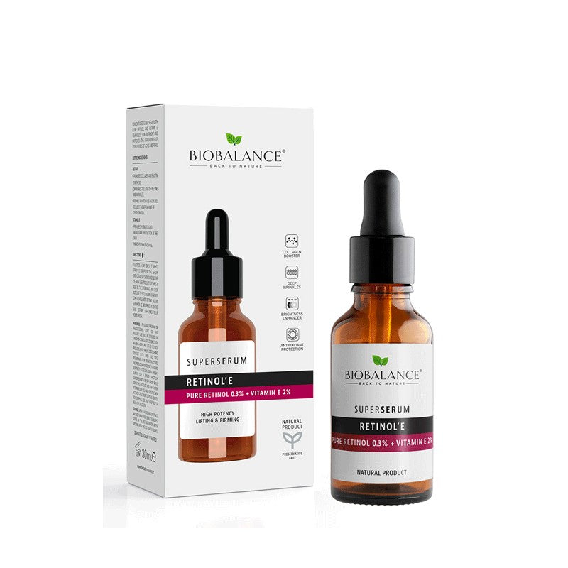 BIOBALANCE SUPER SERUM RETINOL'E 30ML