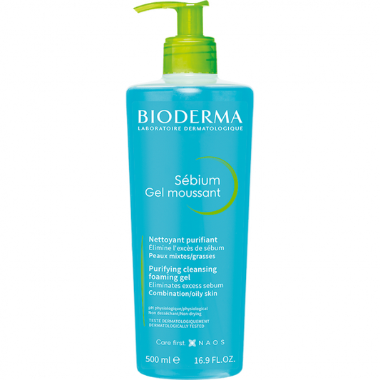 BIODERMA SEBIUM GEL MOUSSANT PURIFIANT 500ML
