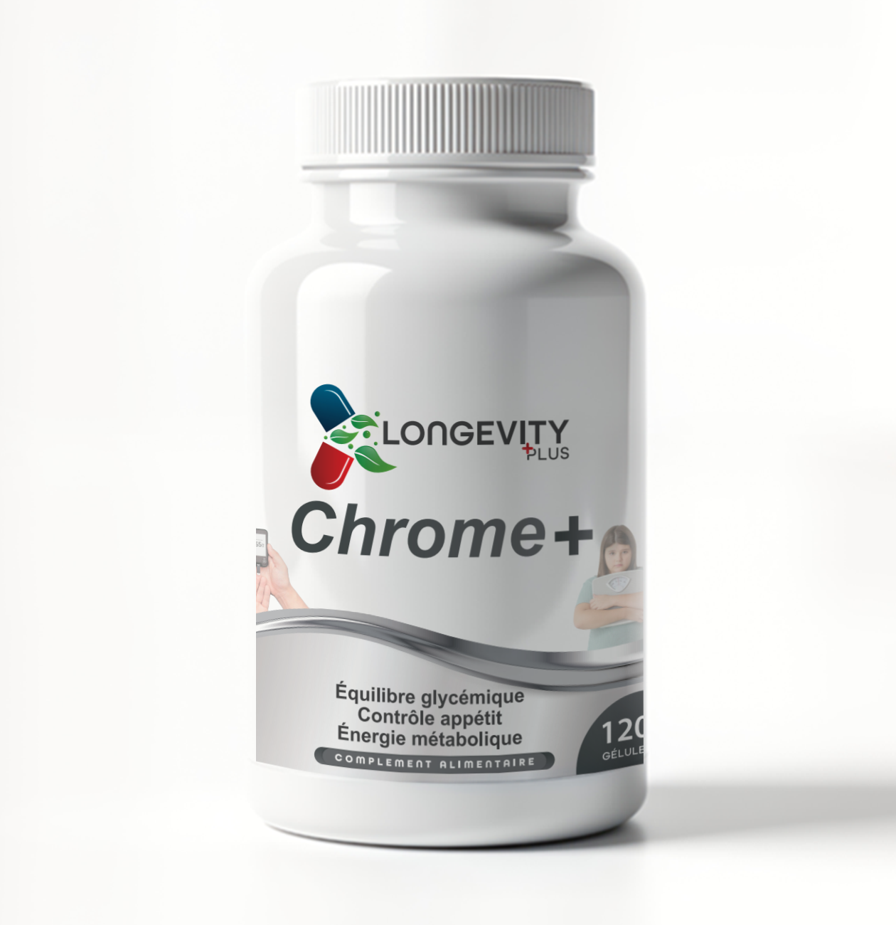 Longivity Plus Chrome Plus 120 Gélules