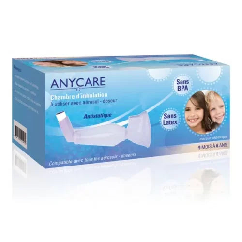 ANYCARE-CHAMBRE D’INHALATION ENFANT 9 mois/ 6ans
