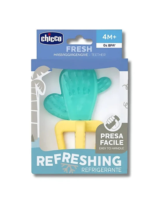 CHICCO Anneau De Dentition Réfrigérant Avec Eau Cactus 4m+