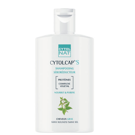 CYTOLNAT CYTOLCAP S SHAMPOOING SEBOREDUCTEUR CHEVEUX GRAS 200ML