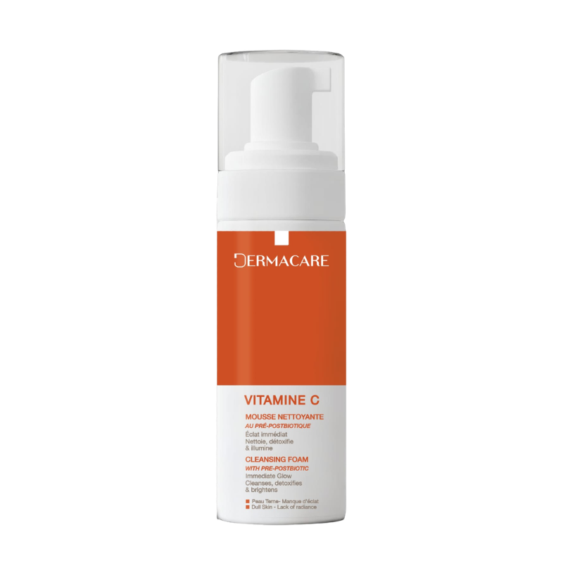 DERMACARE MOUSSE NETTOYANTE VIT C 150ML