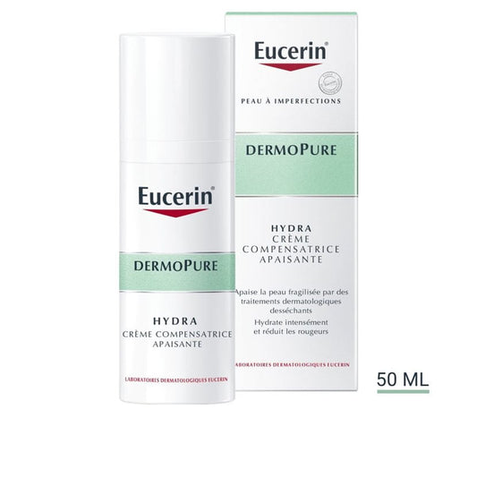 EUCERIN DERMOPURE HYDRA CREME COMPENSATRICE APAISANTE 50ML