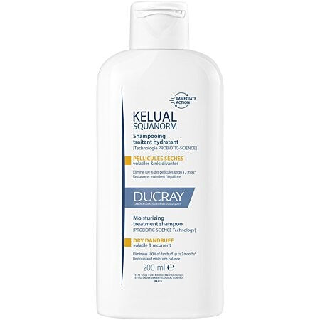 DUCRAY SQUANORM SHAMPOOING PELLICULES SECHES 200ML