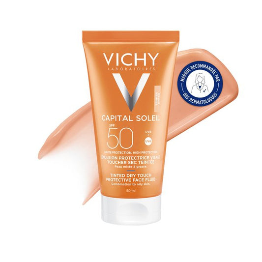 VICHY CAPITAL SOLEIL EMULSION Teintée SPF50+ 50ML