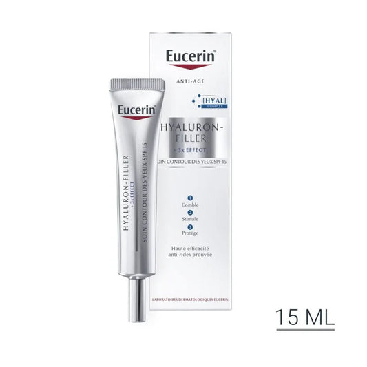 EUCERIN HYALURON FILLER 3 EFFECT SOIN CONTOUR DES YEUX 15ML