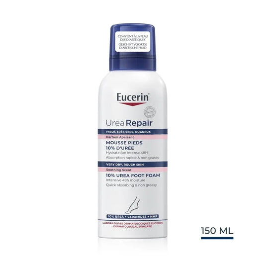 EUCERIN Urea Repair Plus Mousse Pieds 10% D’urée 150ml