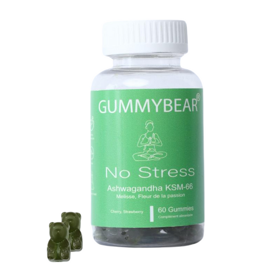 Gummy Bear Ashwagandha No stress 60 Gummies