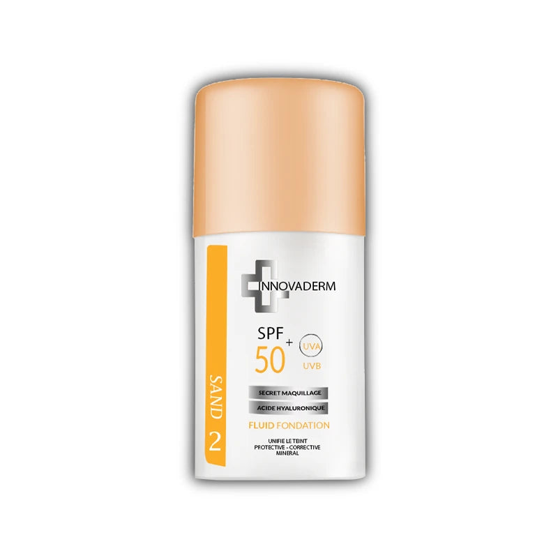 INNOVADERM SPF50+ FOND DE TEINT (02) SAND 30ML