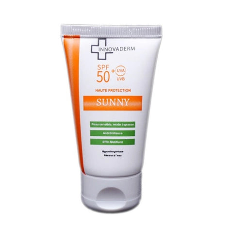 INNOVADERM SUNNY ANTI BRILLANCE PEAU GRASSE SPF 50+