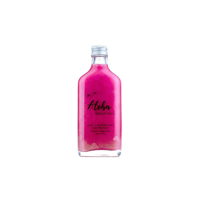 INODERMA ALOHA HUILE AU MONOI DE TAHITI PAILLETEE PINK 100ML