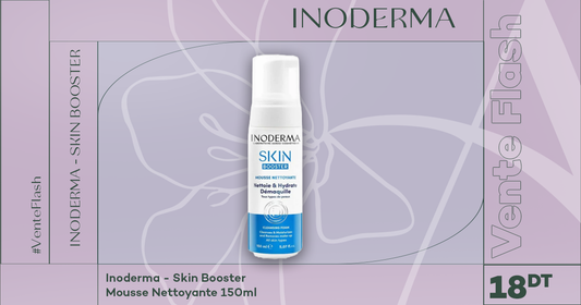 INODERMA MOUSSE NETTOYANTE SKIN BOOSTER 150ML