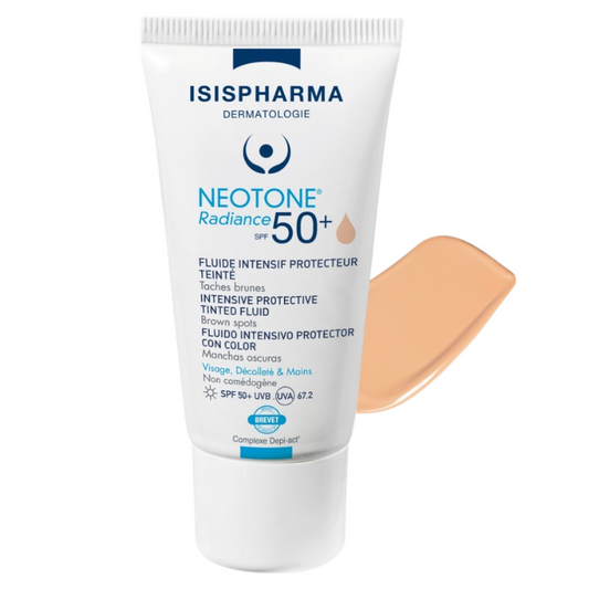 ISISPHARMA NEOTONE RADIANCE FLUIDE INTENSIF PROTECTEUR TEINTE MEDIUM SPF50+ 30ML