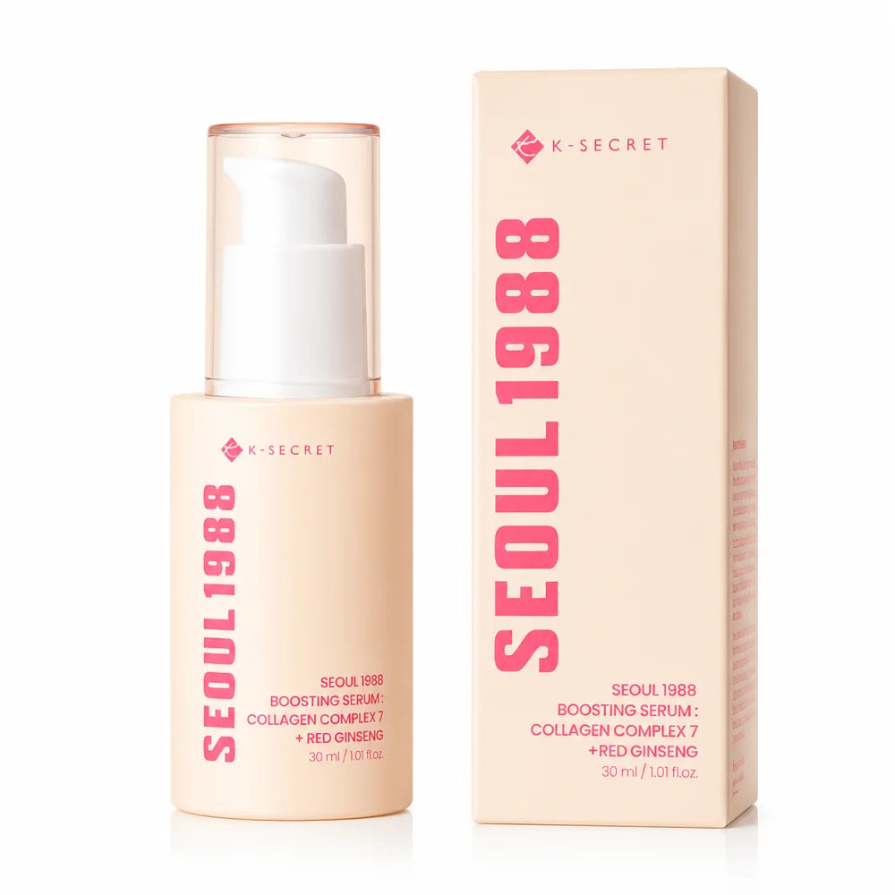 K-SECRET SEOUL 1988 BOOSTING SERUM: COLLAGEN COMPLEX 7 + RED GINSENG
