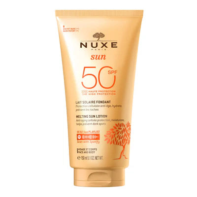 NUXE SUN LAIT SOLAIRE FONDANT HAUTE PROTECTION SPF50+ 150ML