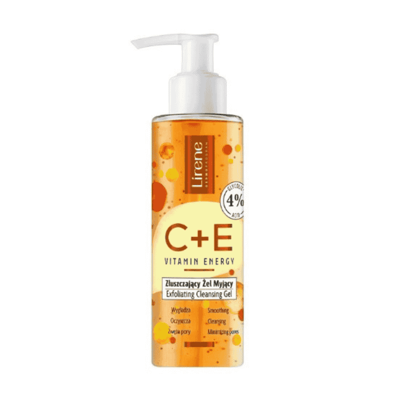 LIRENE GEL EXFOLIANT VISAGE C+E VITAMINE ENERGIE 145ML