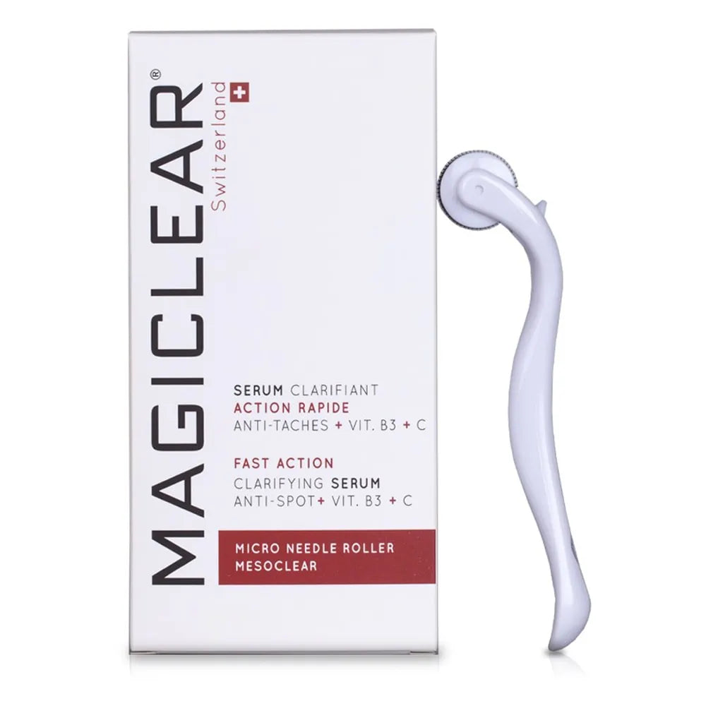 MAGICLEAR DERMA-ROLLER APPAREIL ANTI-TACHES & ANTI AGE