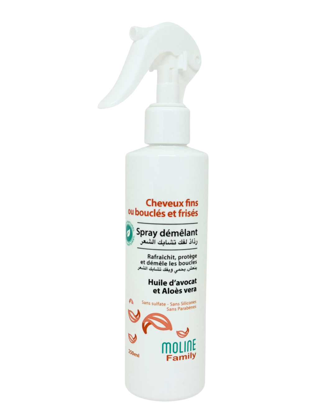 MOLINE FAMILY SPRAY DEMELANT REFRESH 250ML