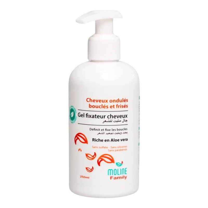 MOLINE GEL FIXATEUR CHEVEUX 250ML
