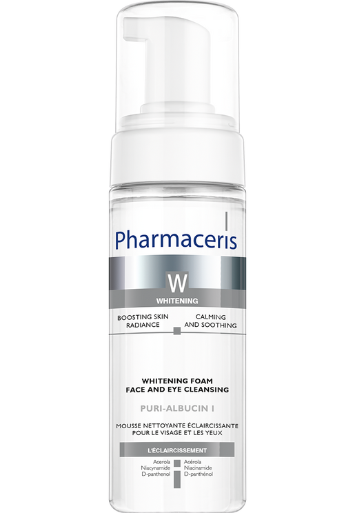 PHARMACERIS W PURI ALBUCIN MOUSSE NETTOYANTE ECLAIRCISSANTE 150ML