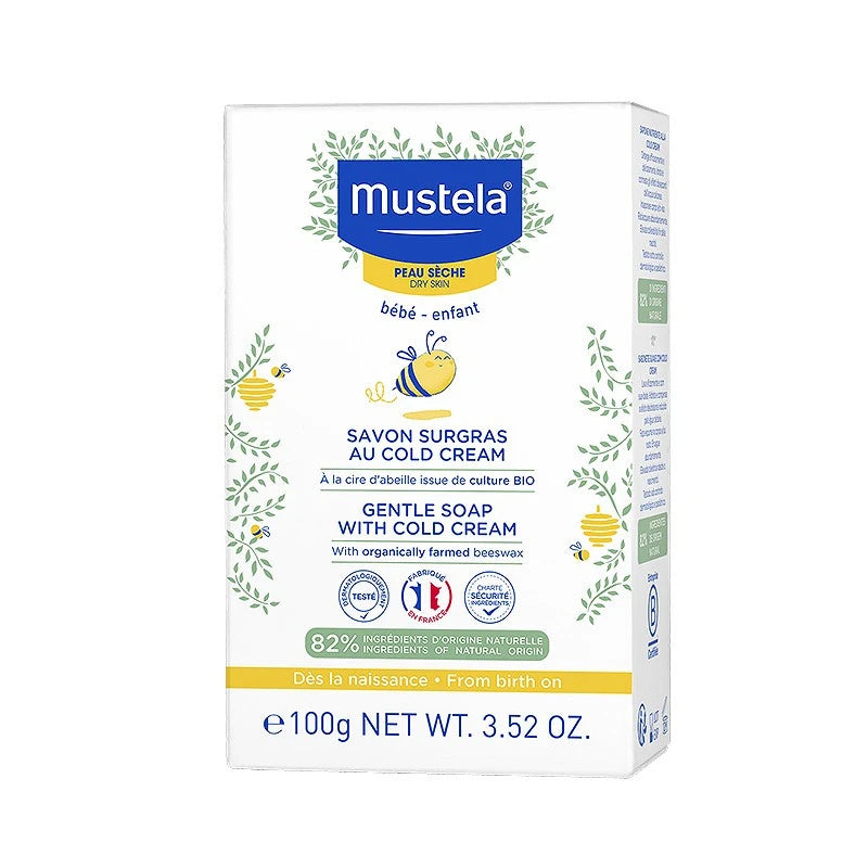 MUSTELA SAVON AU COLD CREAM NUTRI PROTECTEUR 100G