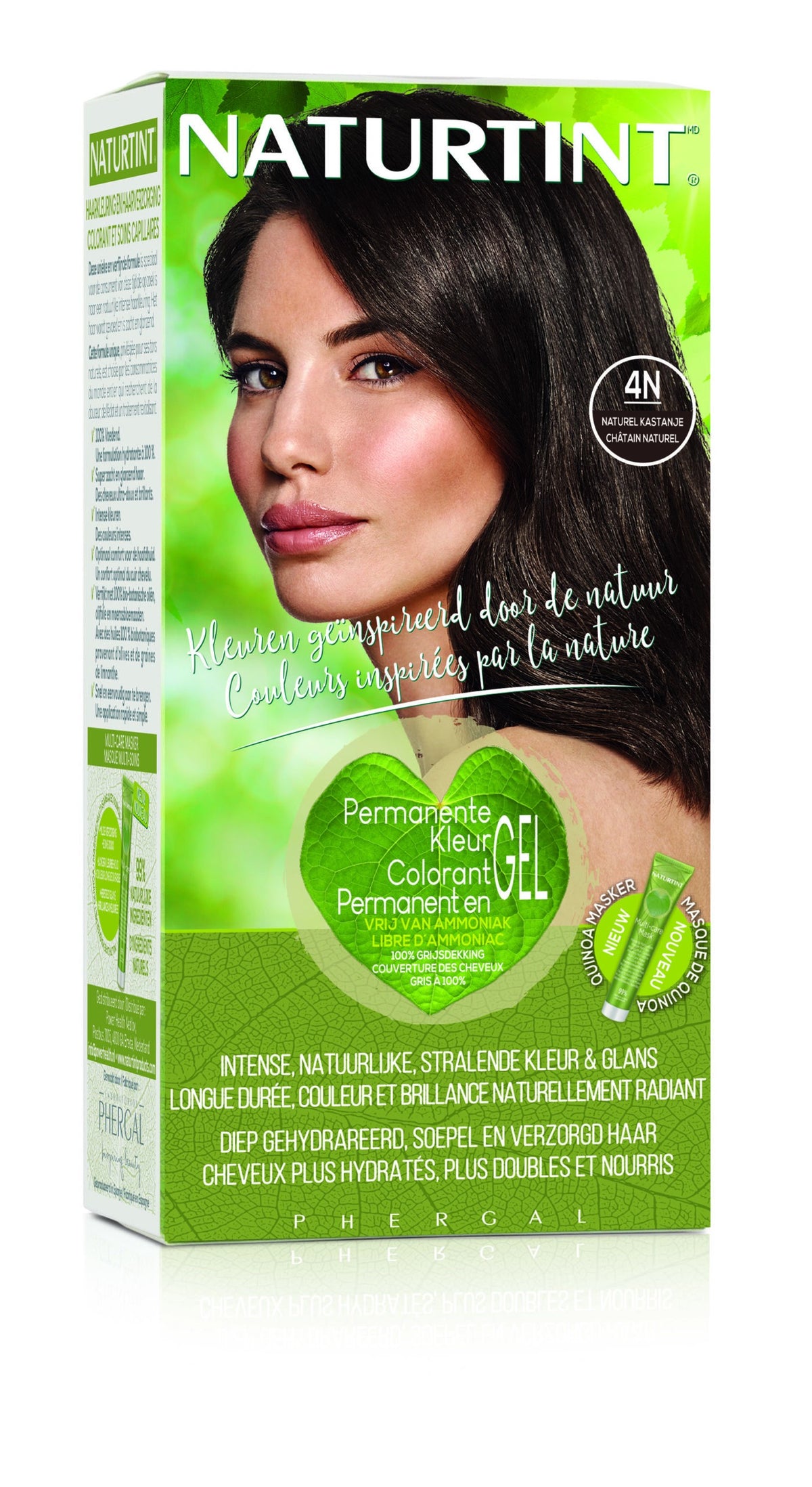 NATURTINT COLORATION PERMANANTE 4N CHATAIN NATUREL 170 ML