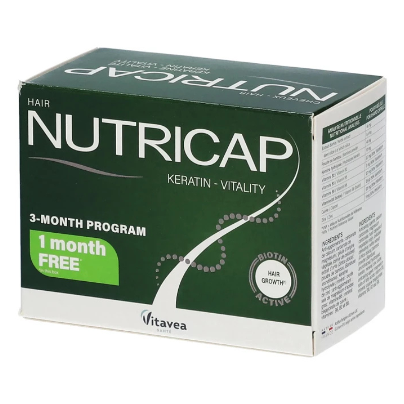 NUTRICAP KERATINE VITALITE CHEVEUX 90CAPSULES (Copie)