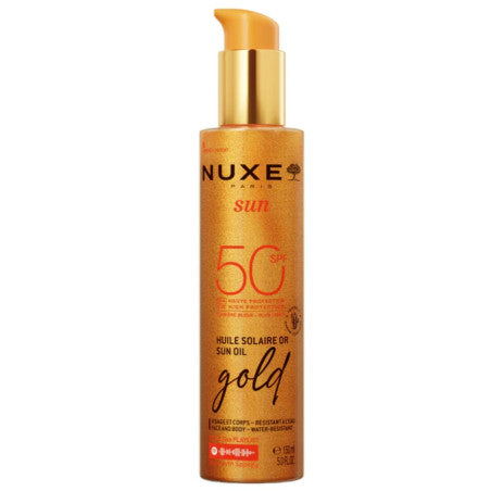 NUXE SUN HUILE SOLAIRE BRONZANTE GOLD SPF50 150ML