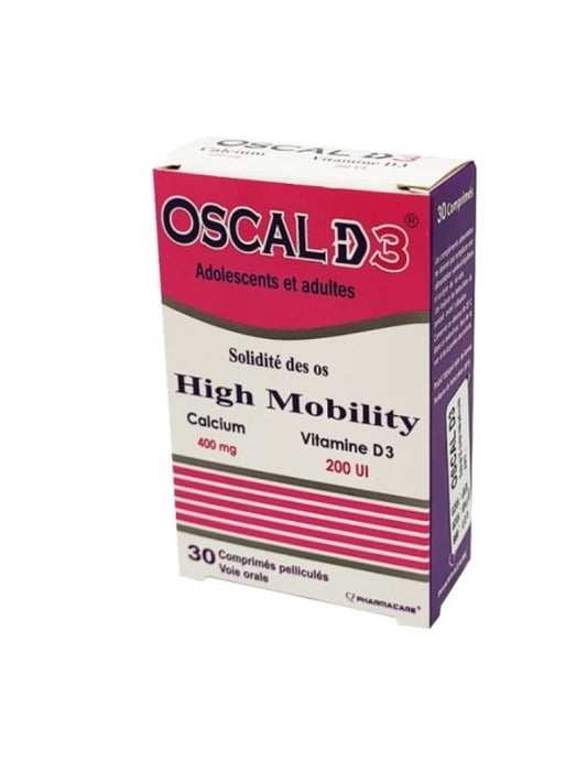PHARMACARE OSCAL D3 BT30