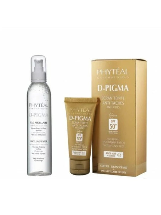 PHYTEAL DPIGMA Ecran Beige Rosé SPF50+ DPIGMA Eau Micellaire 150ml Offerte