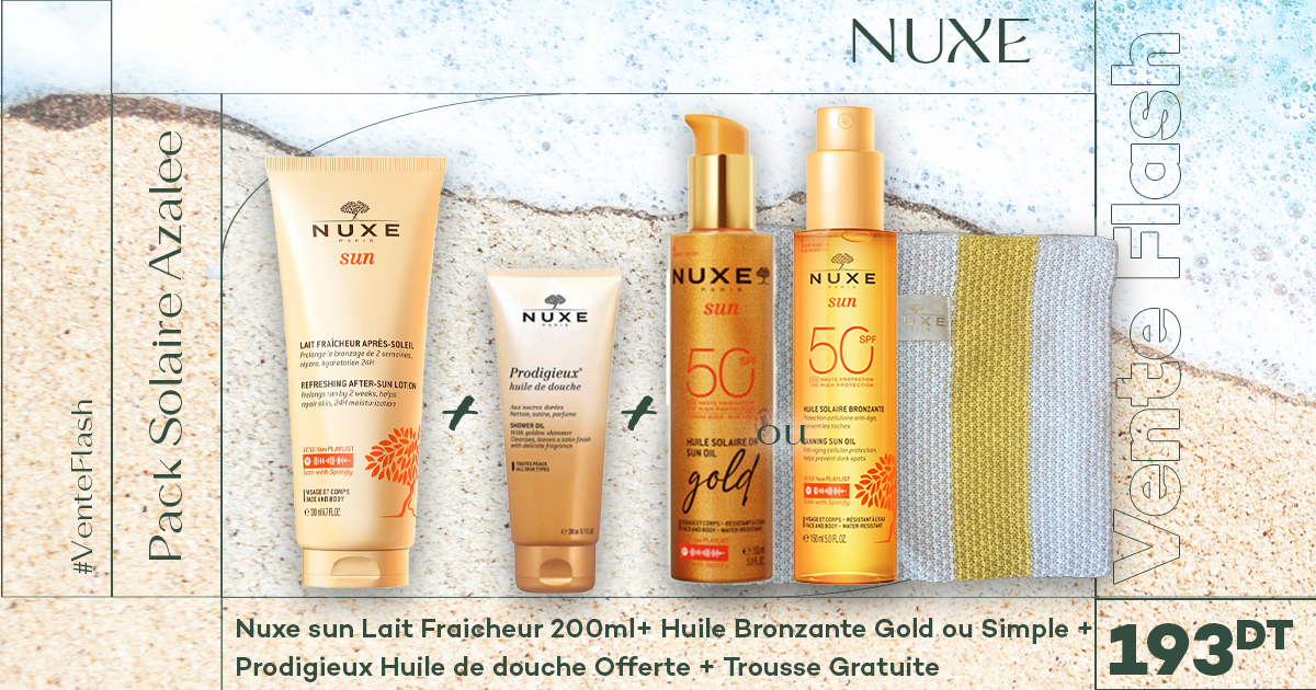 🌞 Le pack solaire chic signé NUXE à PRIX FLASH ✨