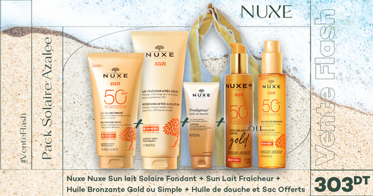 ✨ NUXE SUMMER LUXE PACK — Le coffret solaire ultime à prix IMBATTABLE