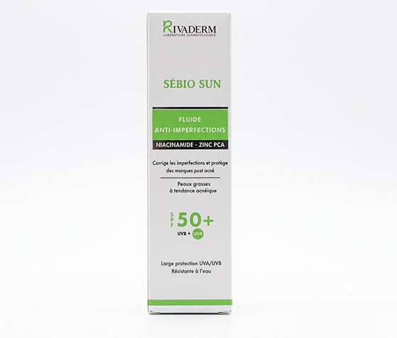 RIVADERM SEBIO SUN FLUIDE ANTI IMPERFECTIONS SPF50+ 50GR
