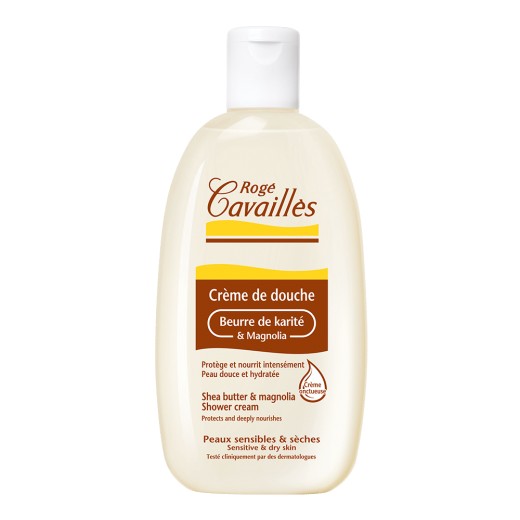 ROGE CAVAILLES Crème de douche Karité & Magnolia, 250 ml