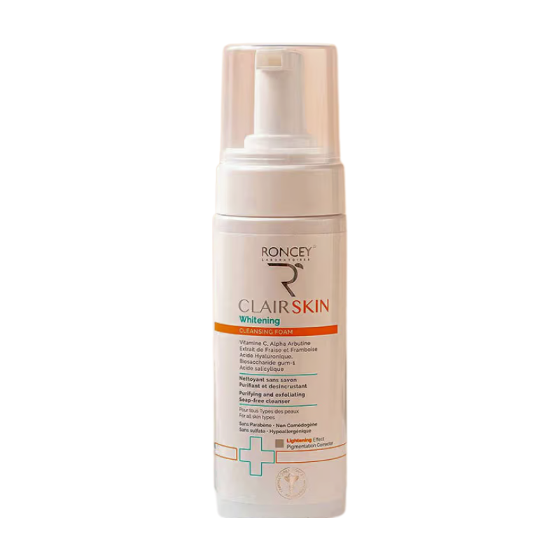 RONCEY CLAIRSKIN MOUSSE NETTOYANT ECLAIRCISSANT ANTI TACHES 150ML