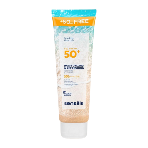 SENSILIS GEL CREME HYDRATANT RAFRAICHISSANT SPF50+ 250ML