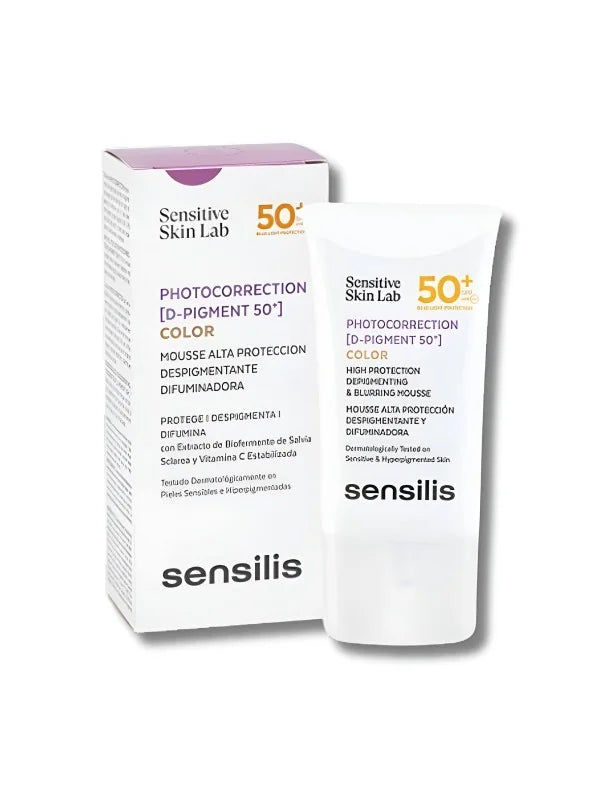 SENSILIS PHOTOCORRECTION [D-PIGMENT 50+] MOUSSE TEINTE SPF50+ 40ML