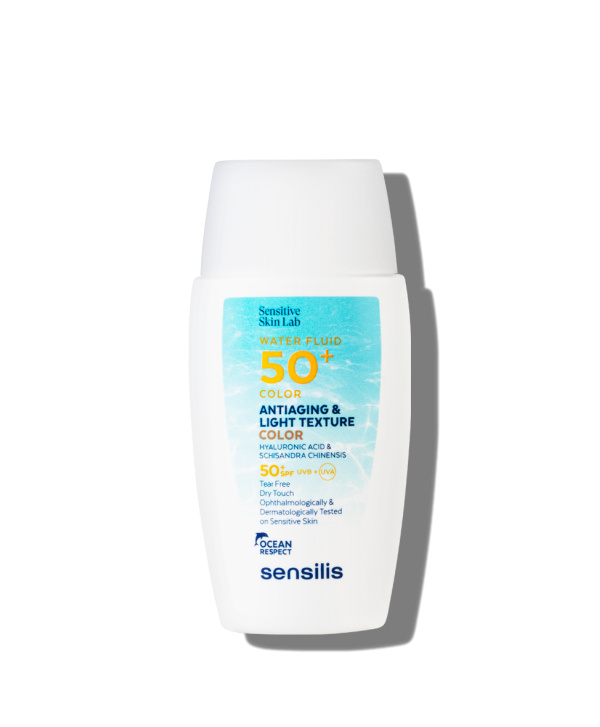 SENSILIS SENSITIVE SKIN WATER FLUID TEINTE SPF50+ 40ML