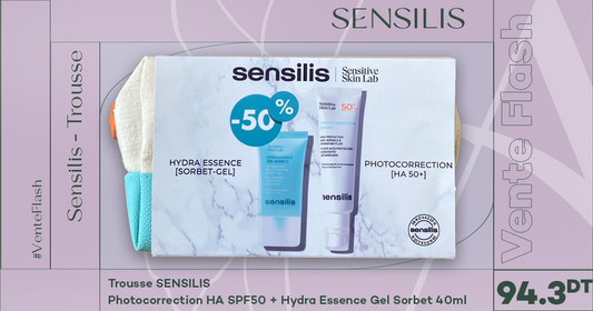 SENSILIS SKIN LAB TROUSSE PHOTOCORRECTION [HA50+] INVISIBLE 50ML+ HYDRA ESSENCE SORBET GEL 40ML(-50%)