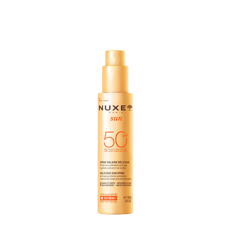 NUXE SUN SPRAY SOLAIRE VISAGE ET CORPS SPF 50+ 150ML