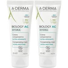 A-DERMA BIOLOGY AC HYDRA CREME COMPENSATRICE ULTRA APAISANTE 40ML