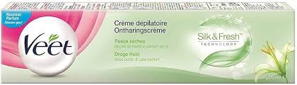 VEET CREME DEPILATOIRE PEAUX SECHE (VERT) 100ML