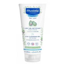 MUSTELA GEL CHEVEUX ET CORPS 2EN1 200ML