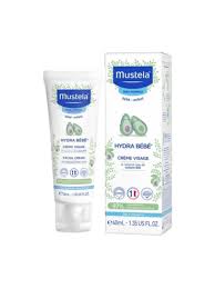 MUSTELA HYDRA BEBE CREME VISAGE 40ML